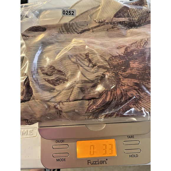 Charlotte Russe Y2K Top Peasant Smocking Sheer Fairycore Whimsigoth Size Large - Picture 15 of 15